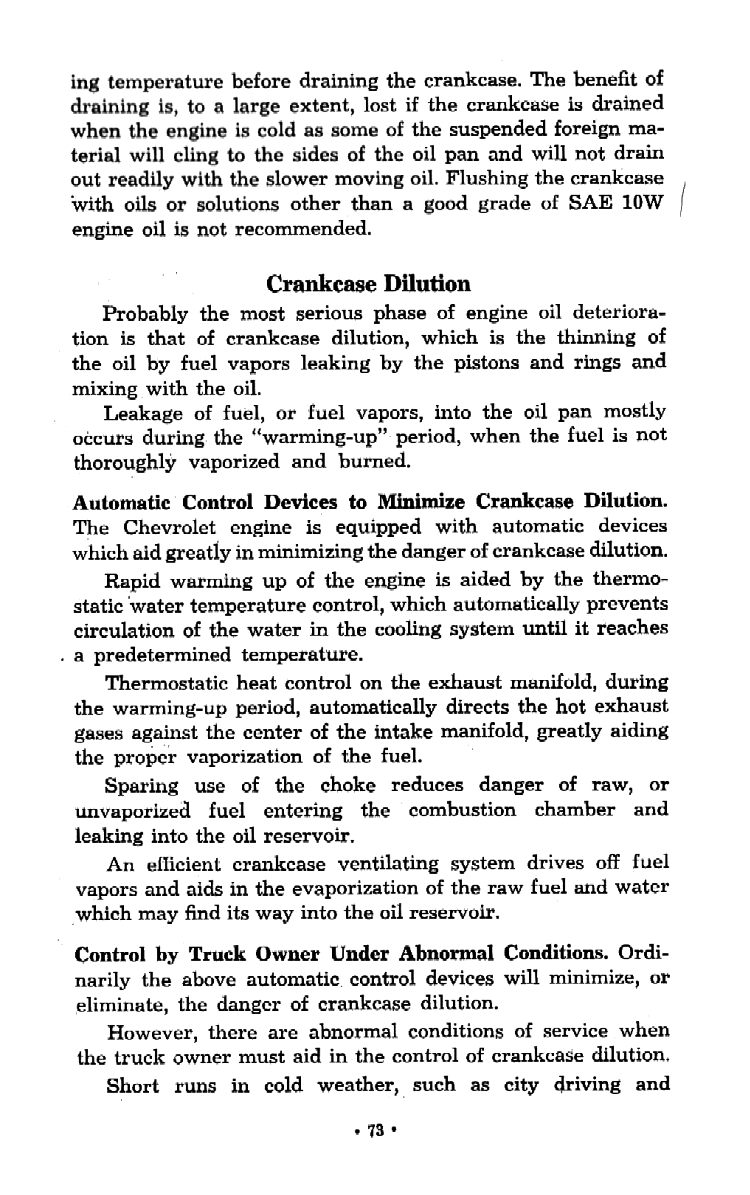 1953 Chevrolet Trucks Operators Manual Page 15